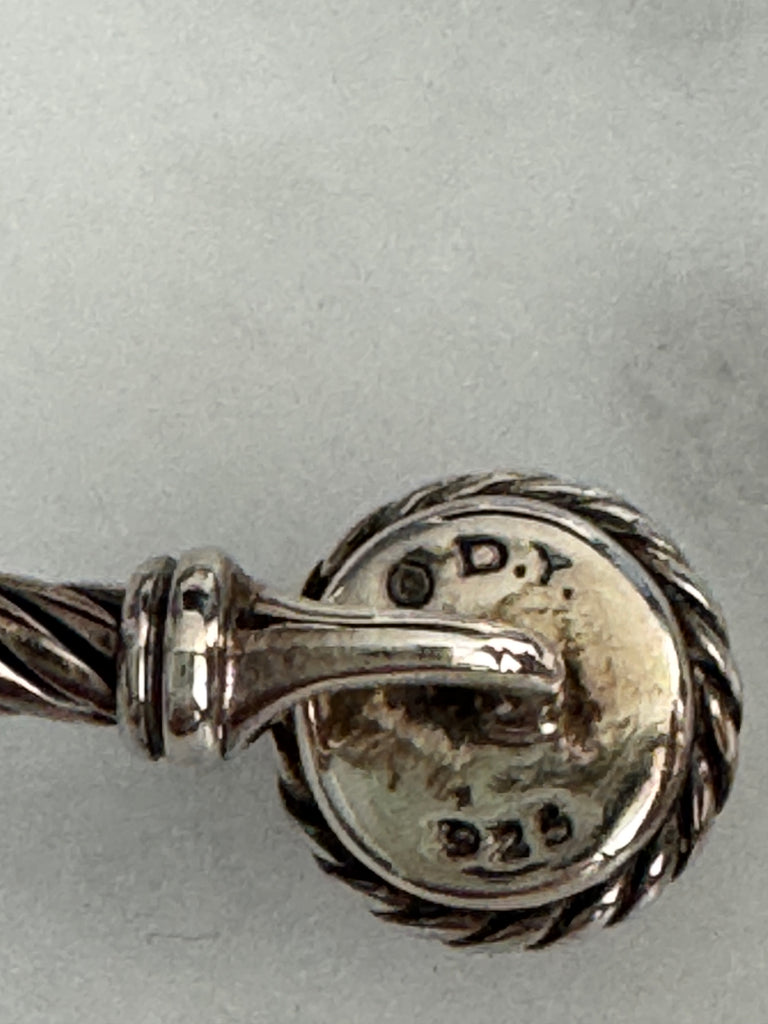 David Yurman Chatelaine Bracelet in Sterling Silver with Amethyst