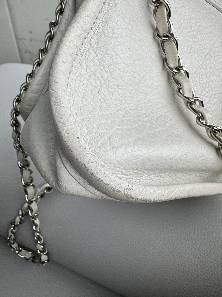 CHANEL Mademoiselle lock mini bucket bag