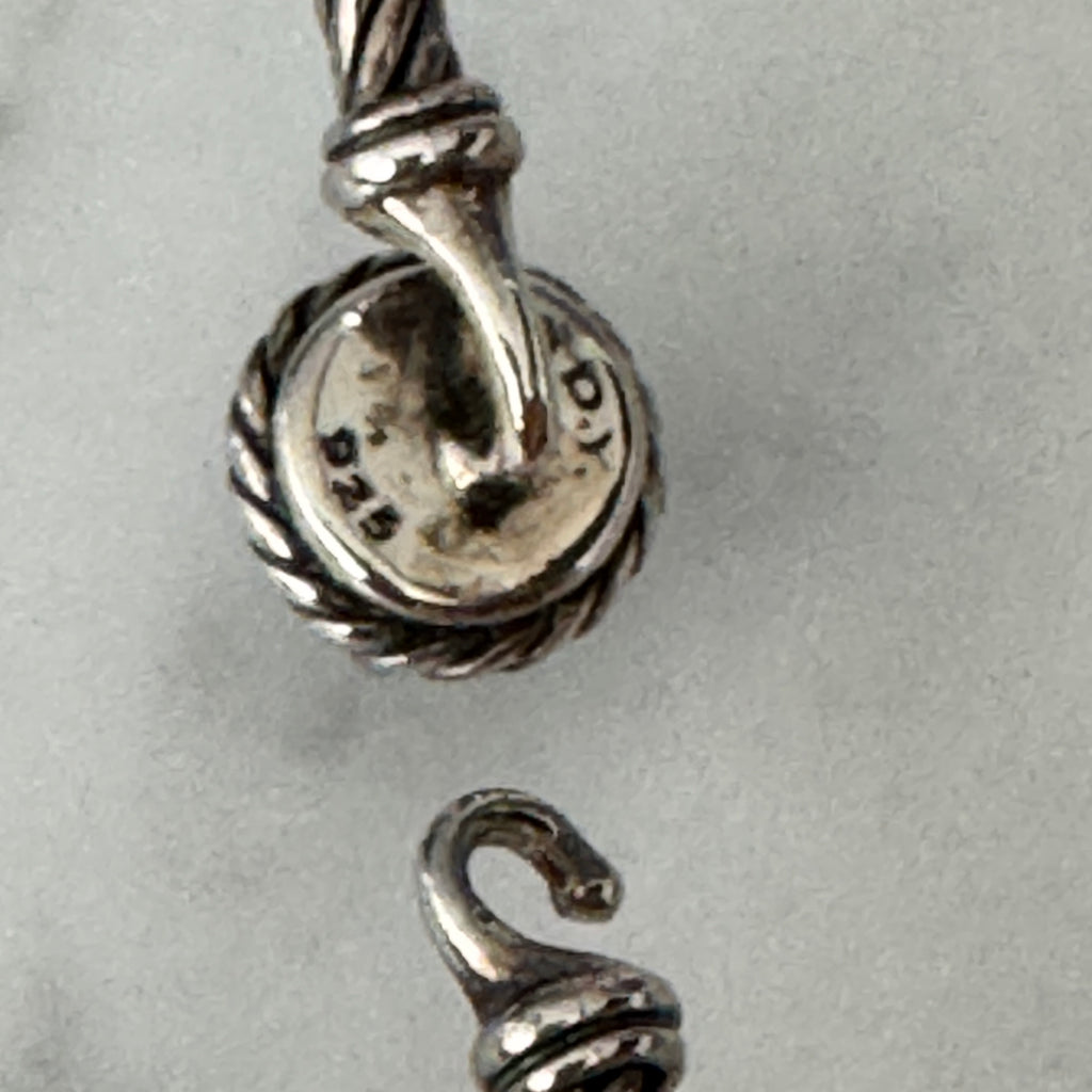 David Yurman Chatelaine Bracelet in Sterling Silver with Amethyst