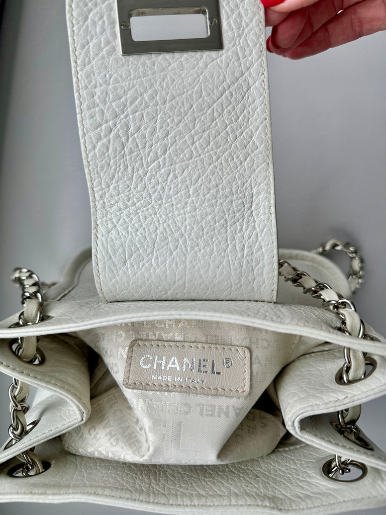 CHANEL Mademoiselle lock mini bucket bag