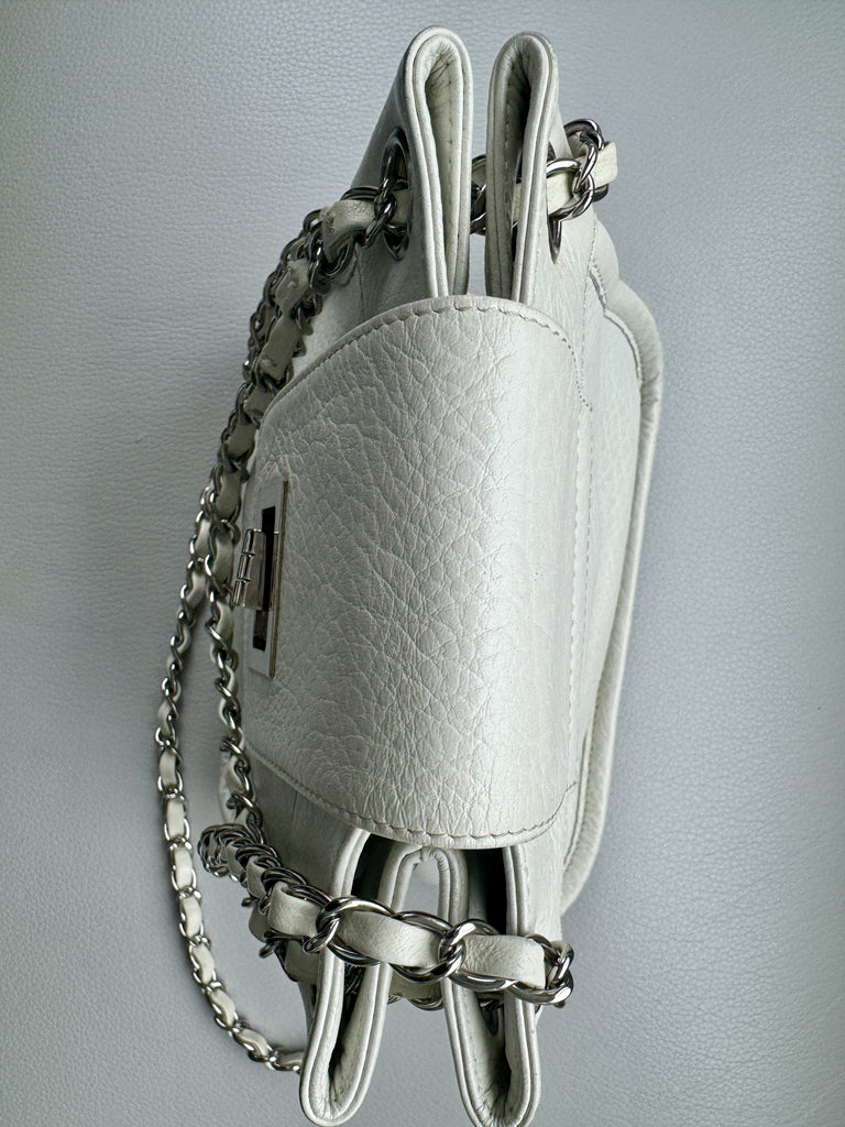 CHANEL Mademoiselle lock mini bucket bag