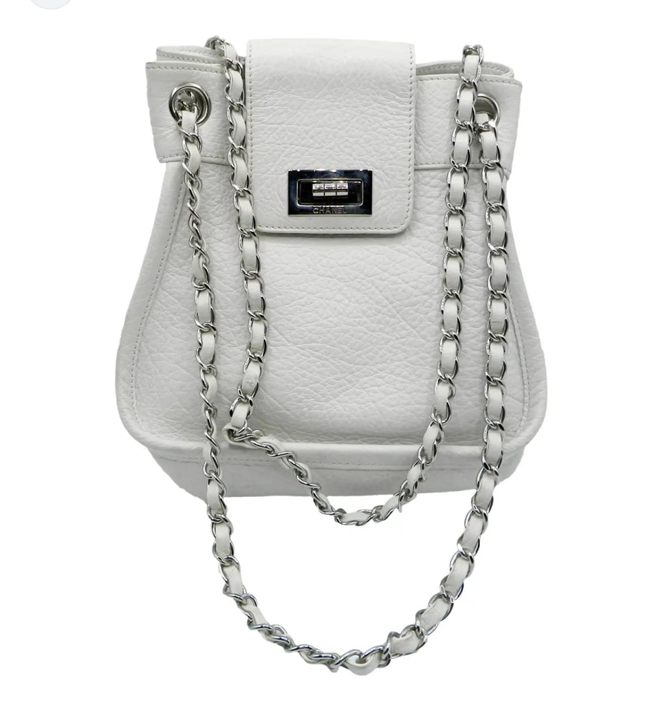 CHANEL Mademoiselle lock mini bucket bag