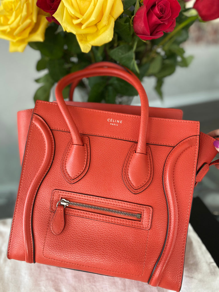 CELINE Micro Luggage Handbag