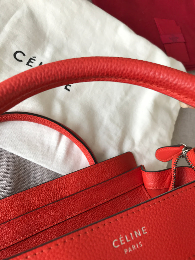 CELINE Micro Luggage Handbag