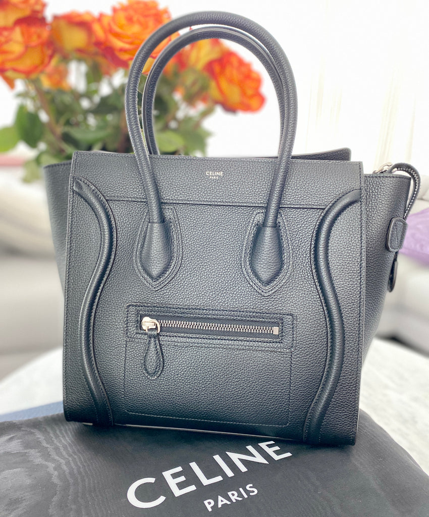 CELINE Micro Luggage Handbag