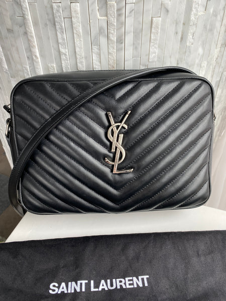 Yves Saint Laurent (YSL) Black Lou Camera Bag (RRP £1,350
