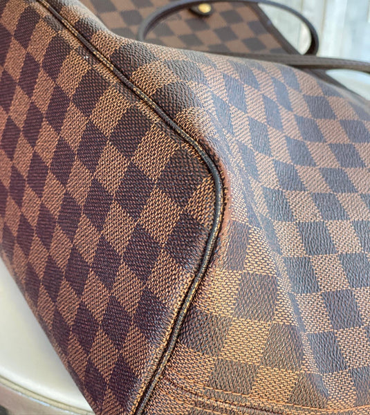 a stroke of fabulosity: ♡ louis vuitton damier ebene neverfull mm ♡