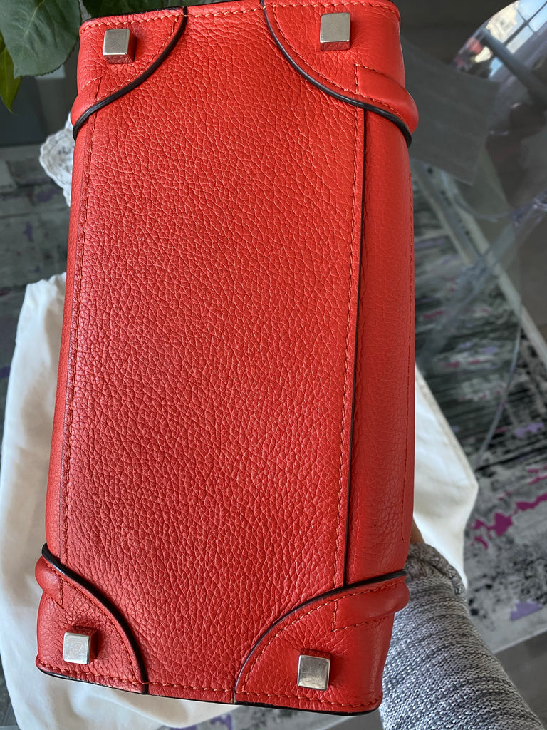 CELINE Micro Luggage Handbag