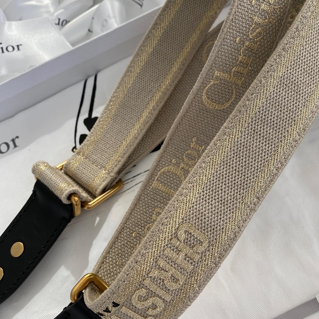 CHRISTIAN DIOR PARIS' Embroidery Shoulder Strap