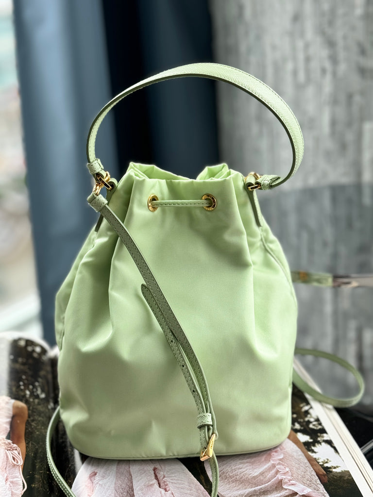 Nylon prada duet shoulder bag price sale