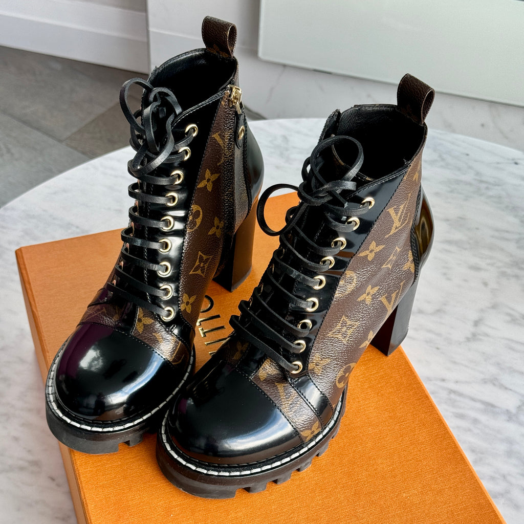Louis Vuitton Star Trail ankle boots, Size 38