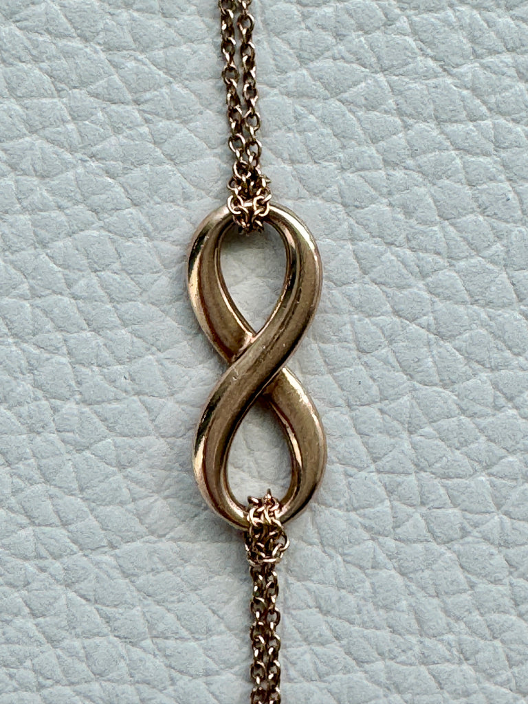 TIFFANY Rubedo Double Chain Infinity Bracelet