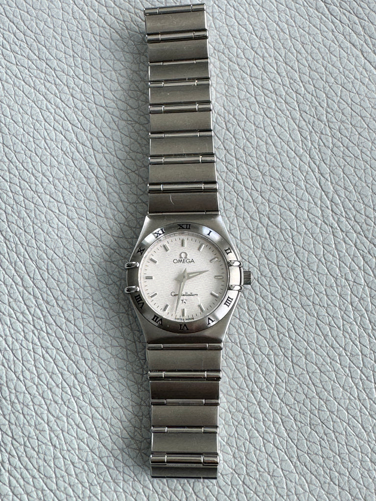 Omega Constellation 28 mm, steel on steel watch