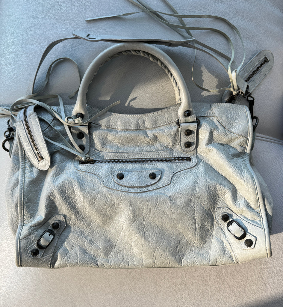 Balenciaga metallic city on sale