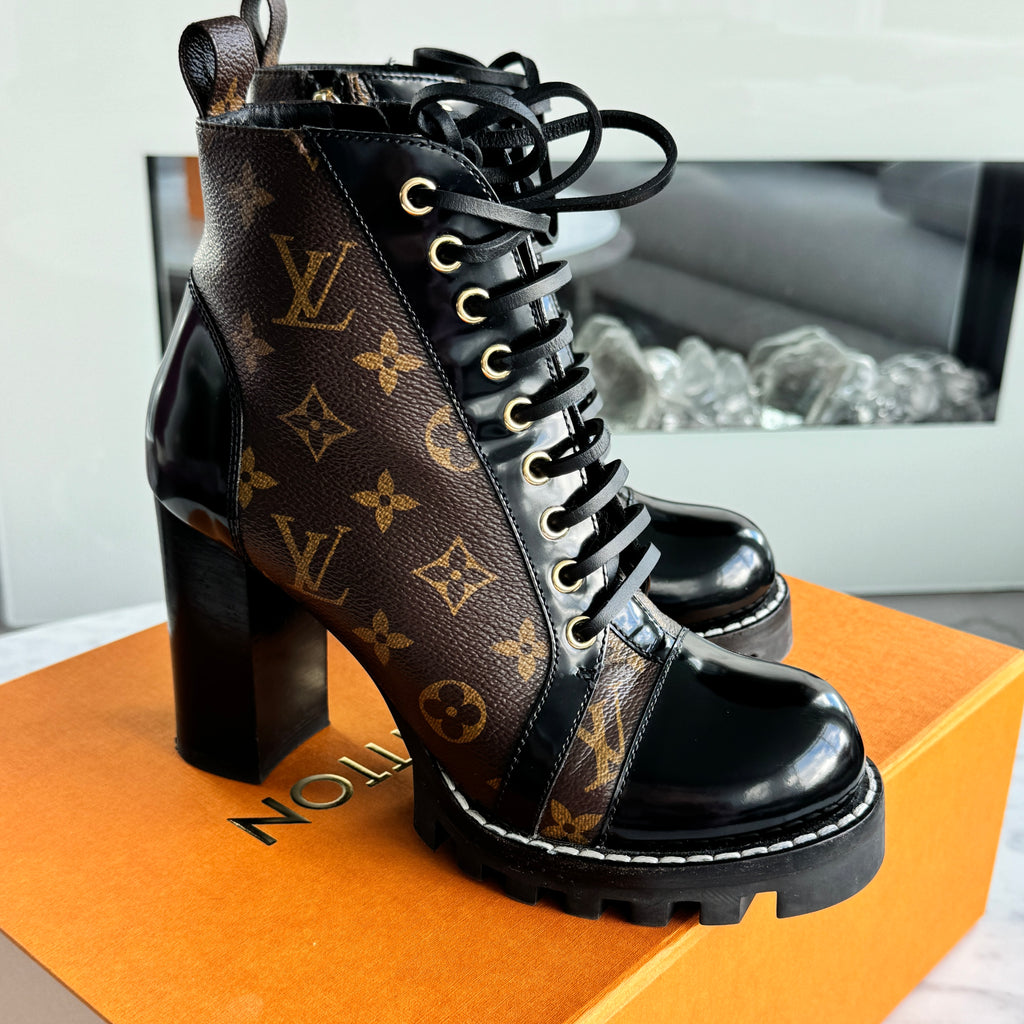 Louis Vuitton Star Trail ankle boots, Size 38