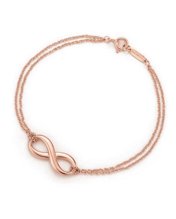 TIFFANY Rubedo Double Chain Infinity Bracelet
