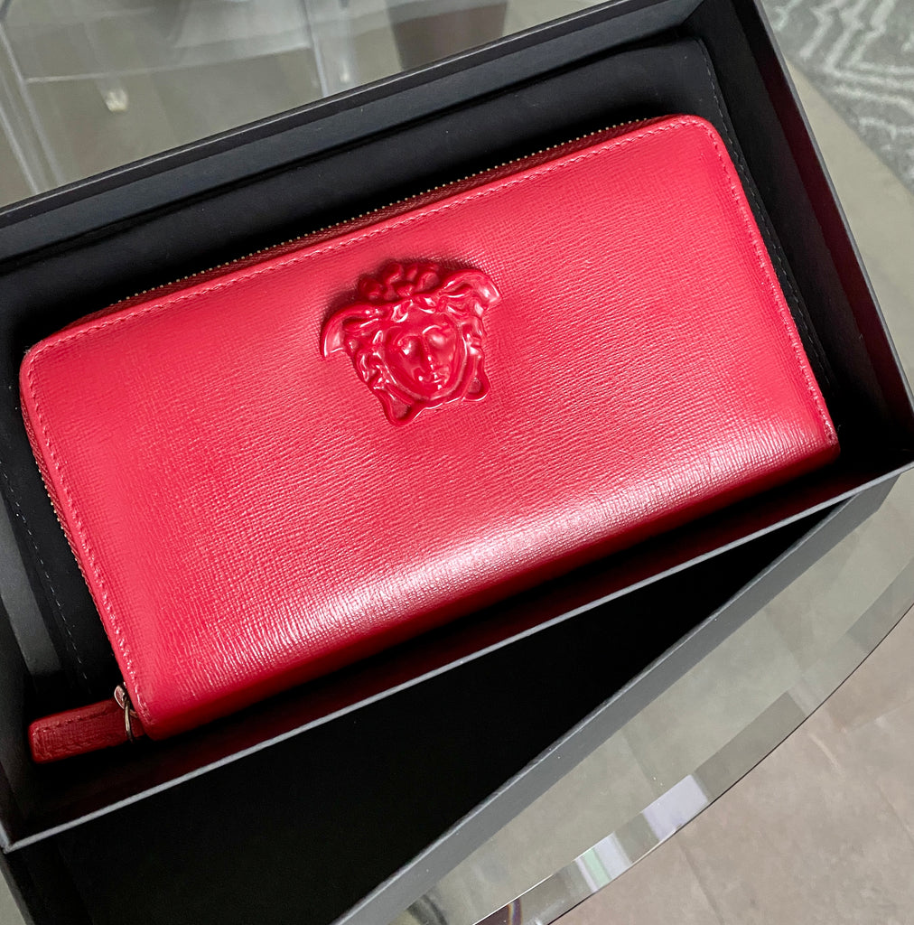 VERSACE La Medusa Long Zipped Wallet