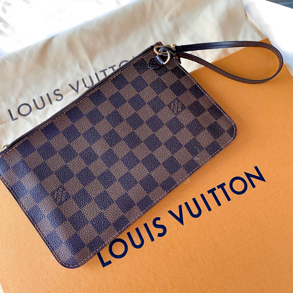 LOUIS VUITTON Damier Ebene Nevefull Pouch