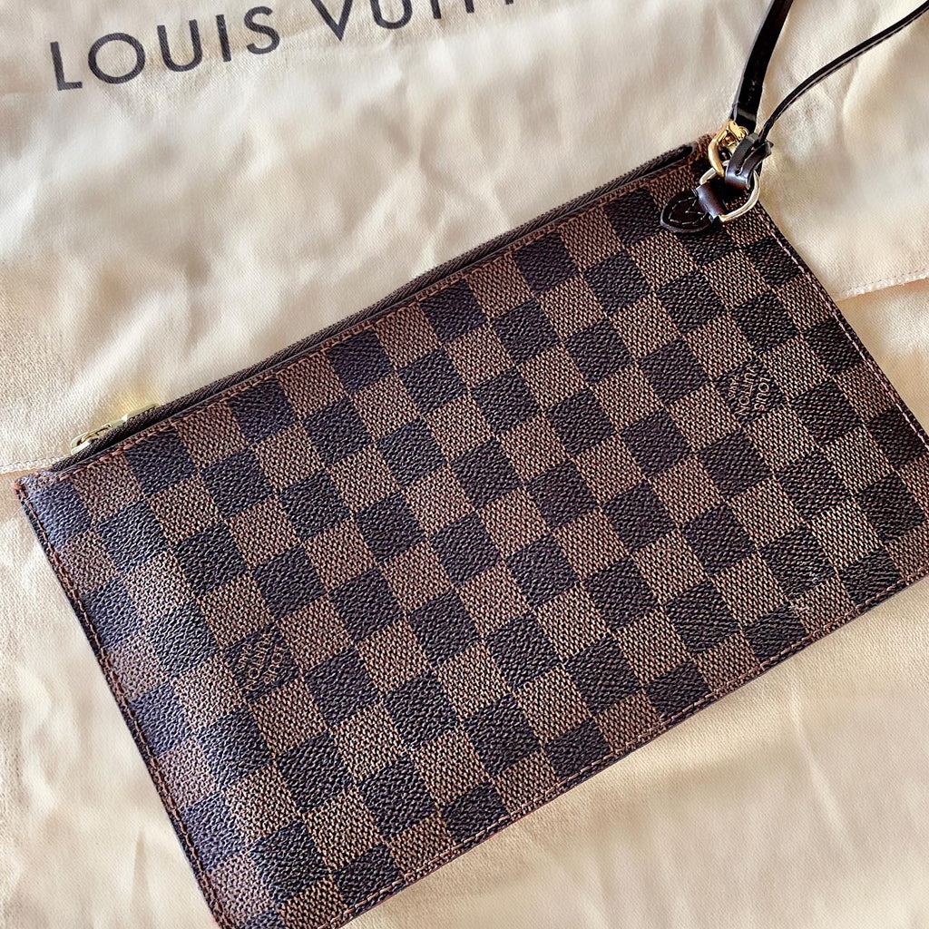 LOUIS VUITTON Damier Ebene Nevefull Pouch