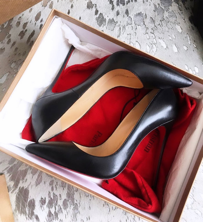 Christian Louboutin So Kate Leather Pumps, size 38