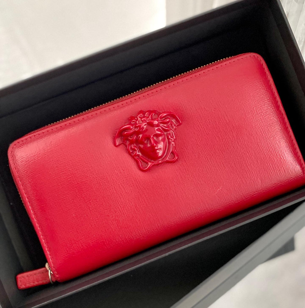 VERSACE La Medusa Long Zipped Wallet