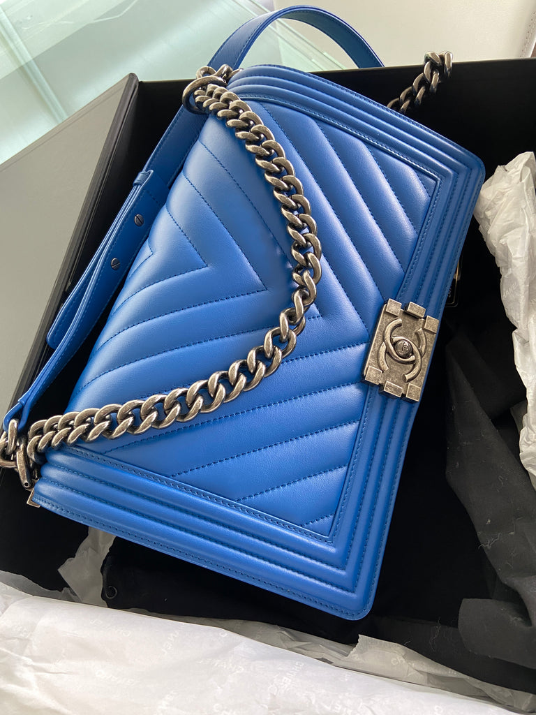 Chanel Chevron New Medium Boy Bag