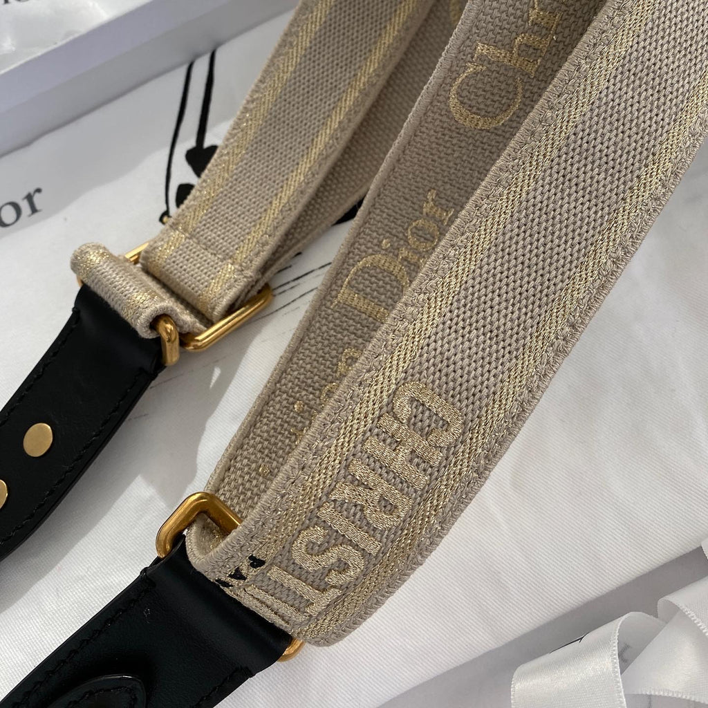 CHRISTIAN DIOR PARIS' Embroidery Shoulder Strap